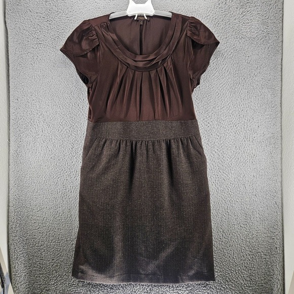 The Limited Collection Dress‎ Size 14 Sheath Dress Brown Work Career - 14 - Picture 1 of 10